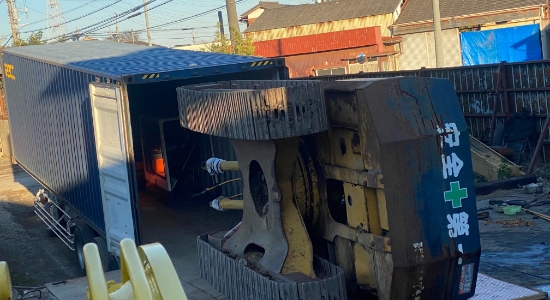 バンイング作業の写真